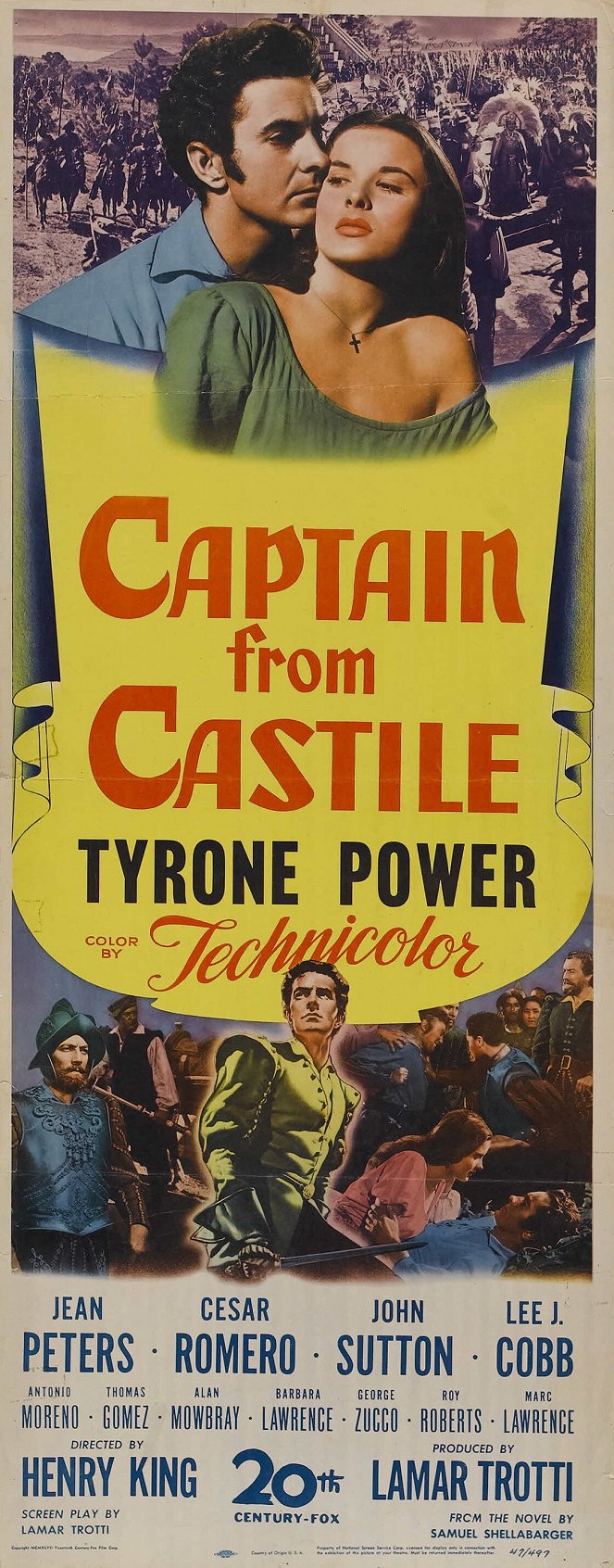 Captain from Castile - Posters