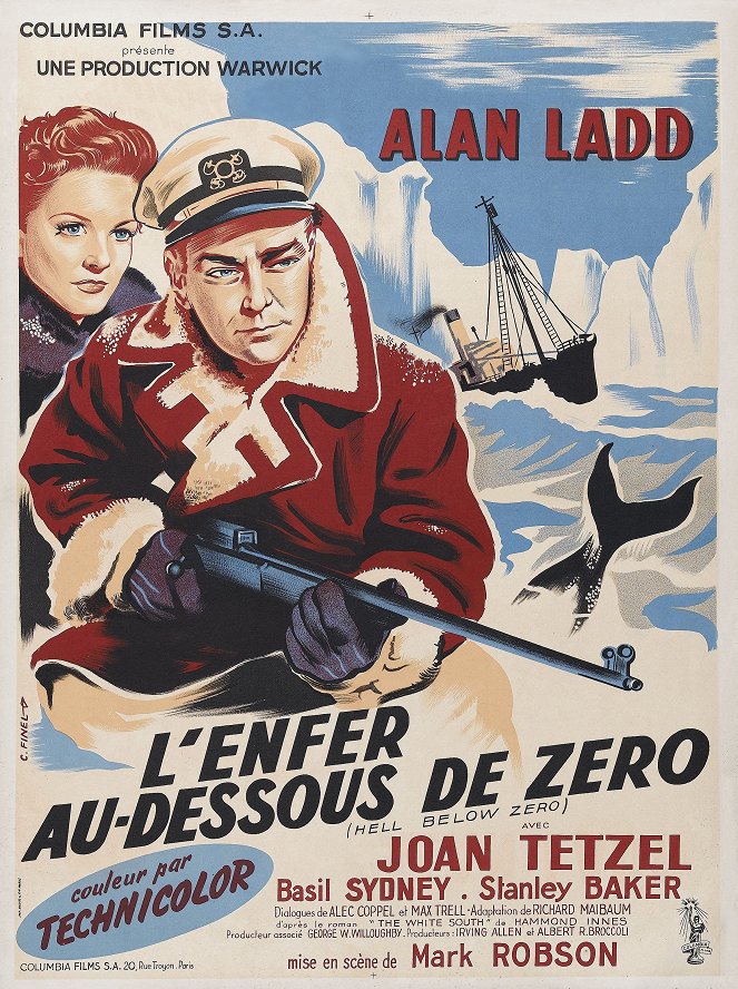 L'Enfer au-dessous de zéro - Affiches