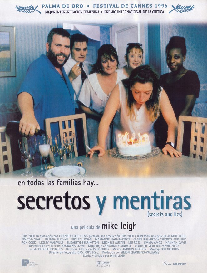 Secretos y mentiras - Carteles