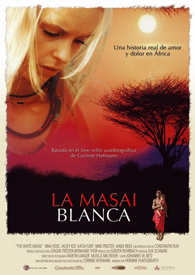 La masai Blanca - Carteles