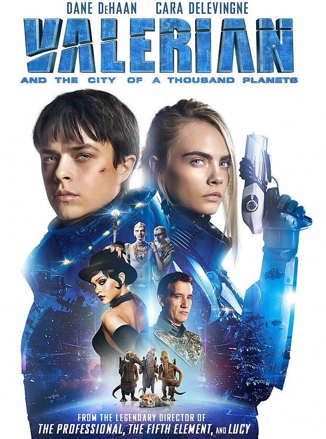 Valerian a mesto tisícich planét - Plagáty