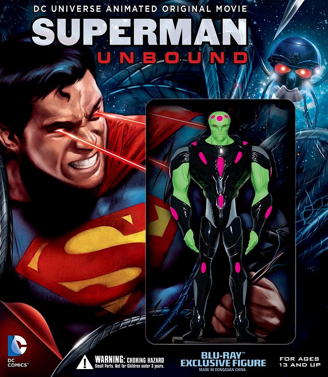 Superman contre Brainiac - Affiches