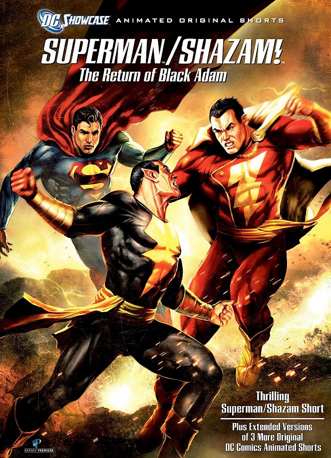 DC Showcase: Superman/Shazam! - The Return of Black Adam - Plakátok