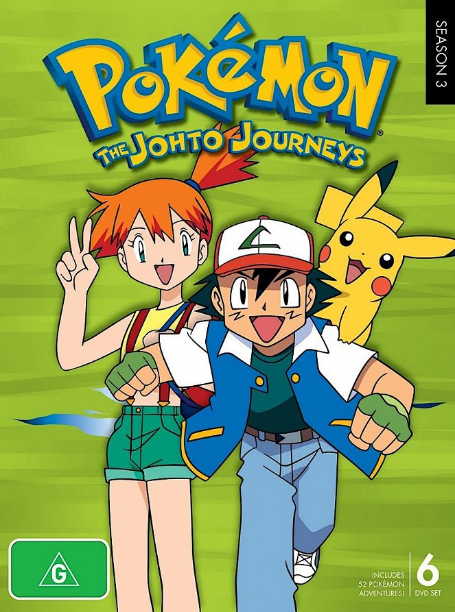 Pokémon - Indigo League / Adventures in the Orange Islands / The Johto Journeys / Johto League Champions / Master Quest - Posters