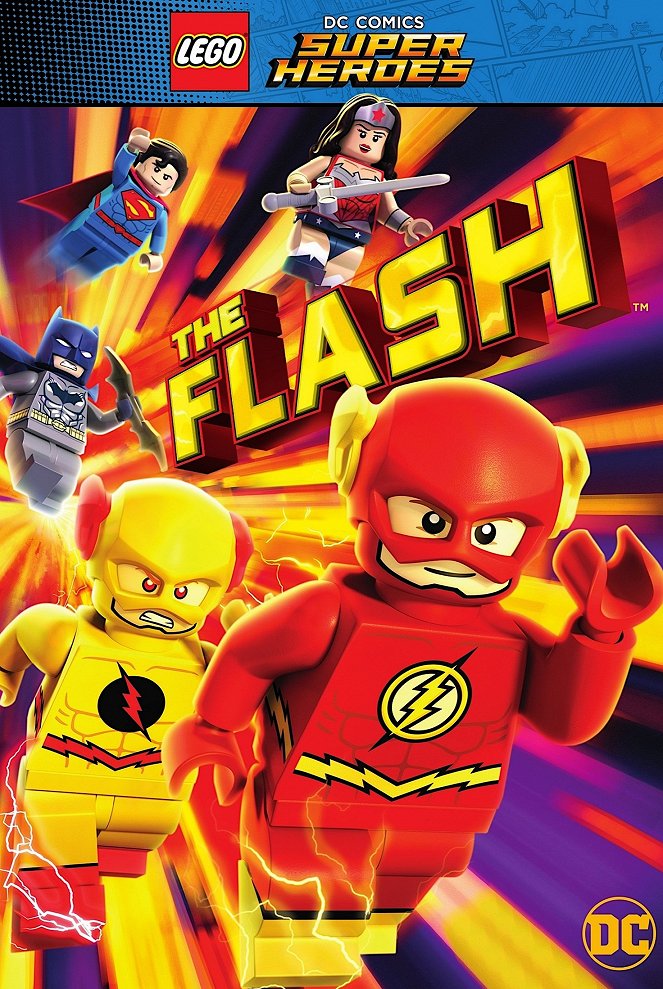 Lego DC Super hrdinové: Flash - Plagáty