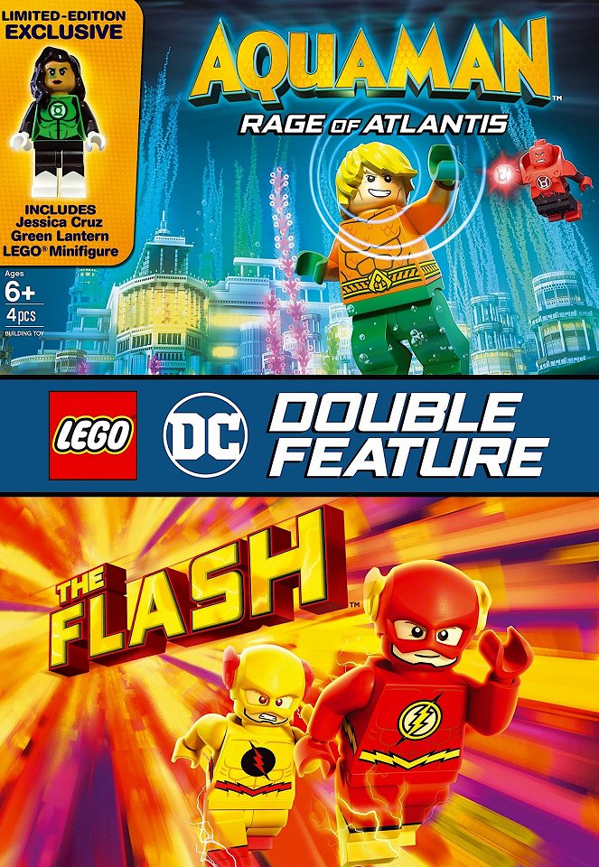 Lego DC Super hrdinové: Flash - Plagáty