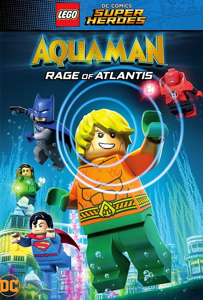 Lego DC Super hrdinové: Aquaman - Plakáty