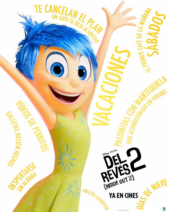 Del revés 2 (Inside Out 2) - Carteles