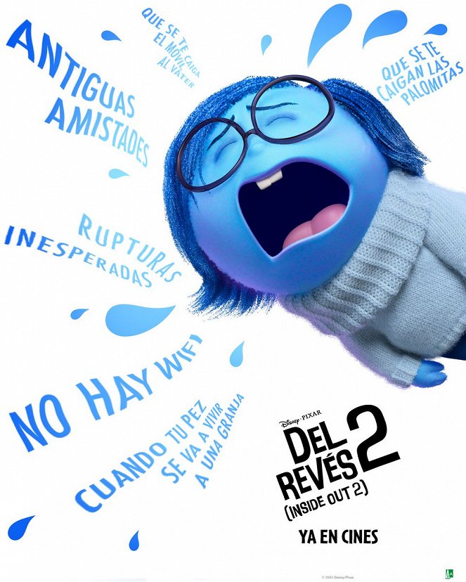 Del revés 2 (Inside Out 2) - Carteles