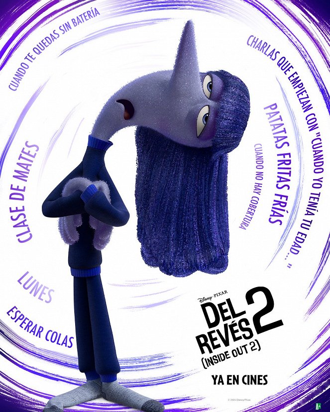 Del revés 2 (Inside Out 2) - Carteles