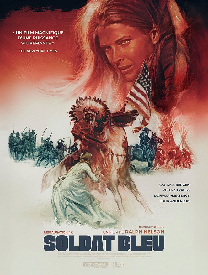 Le Soldat bleu - Affiches