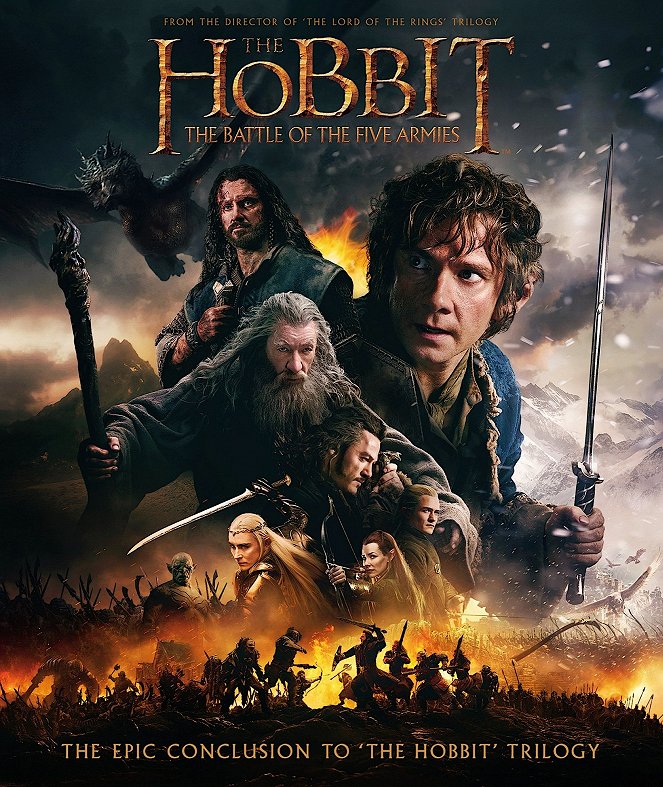 Hobbit: Bitwa pięciu armii - Plakaty