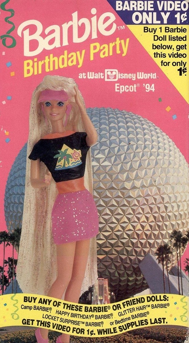 Barbie Birthday Party at Walt Disney Epcot '94 - Cartazes
