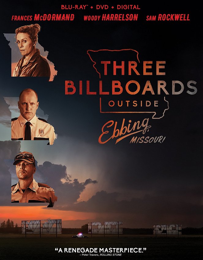 Three Billboards Outside Ebbing, Missouri - Julisteet