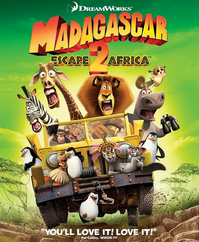 Madagaskar 2: Útek do Afriky - Plagáty