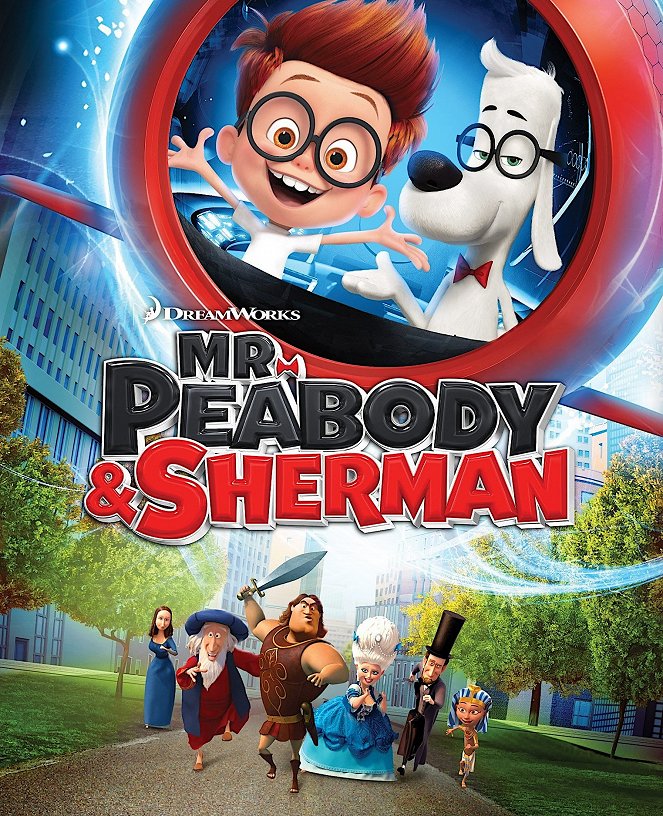 Las aventuras de Peabody y Sherman - Carteles