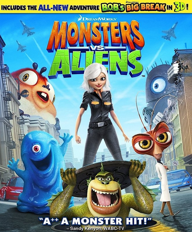 Monsters vs. Aliens - Posters