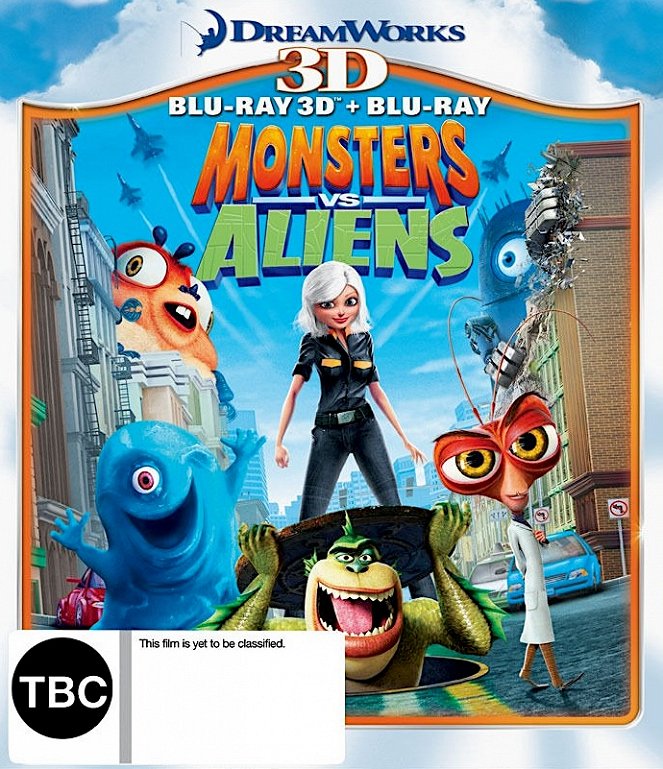 Monsters vs. Aliens - Posters