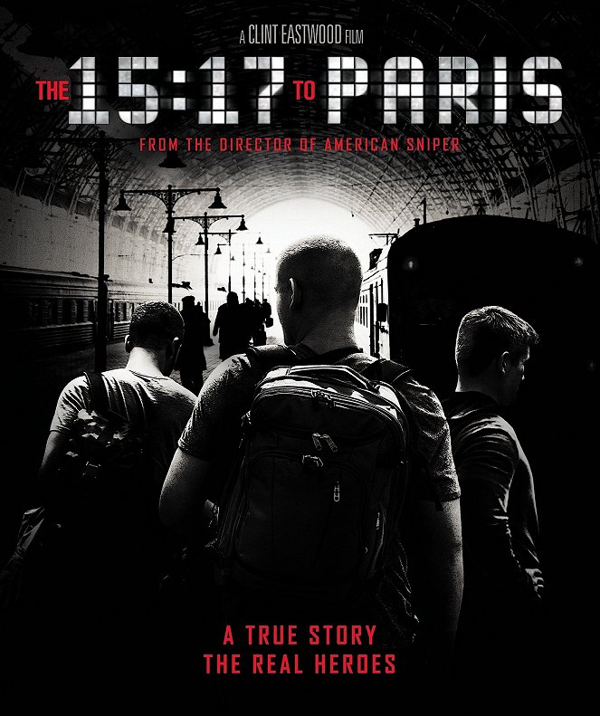 The 15:17 to Paris - Posters