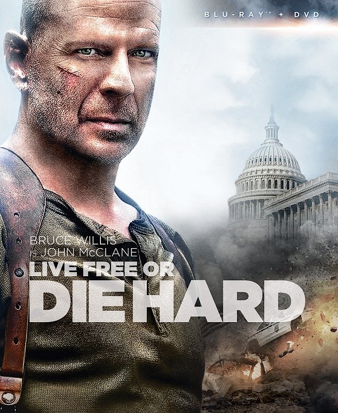 Die Hard 4.0 - Viver ou Morrer - Cartazes