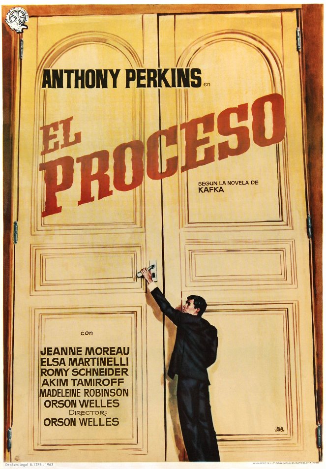 El proceso - Carteles