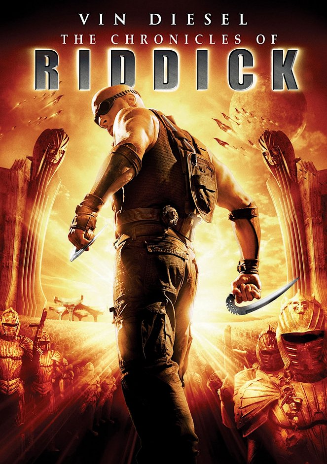 Riddick: Kronika temna - Plakáty