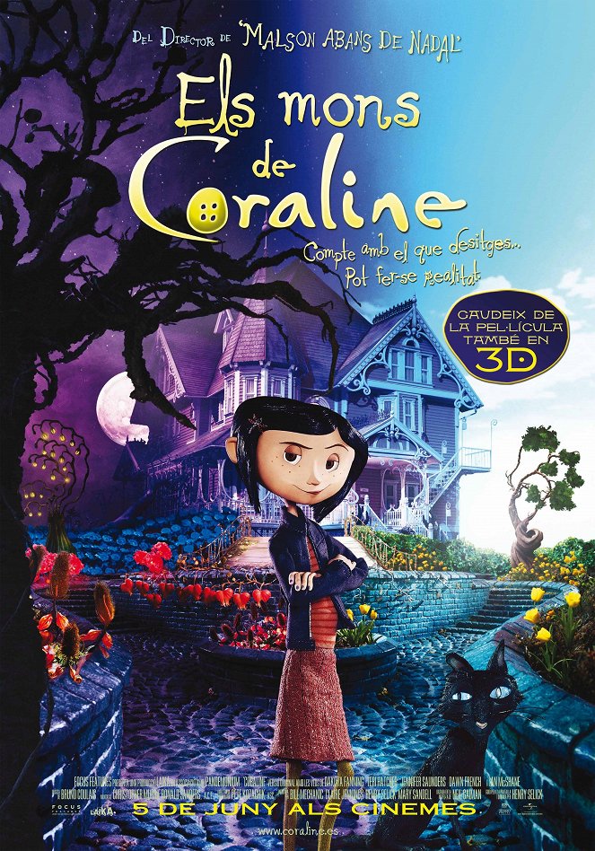 Los mundos de Coraline - Carteles