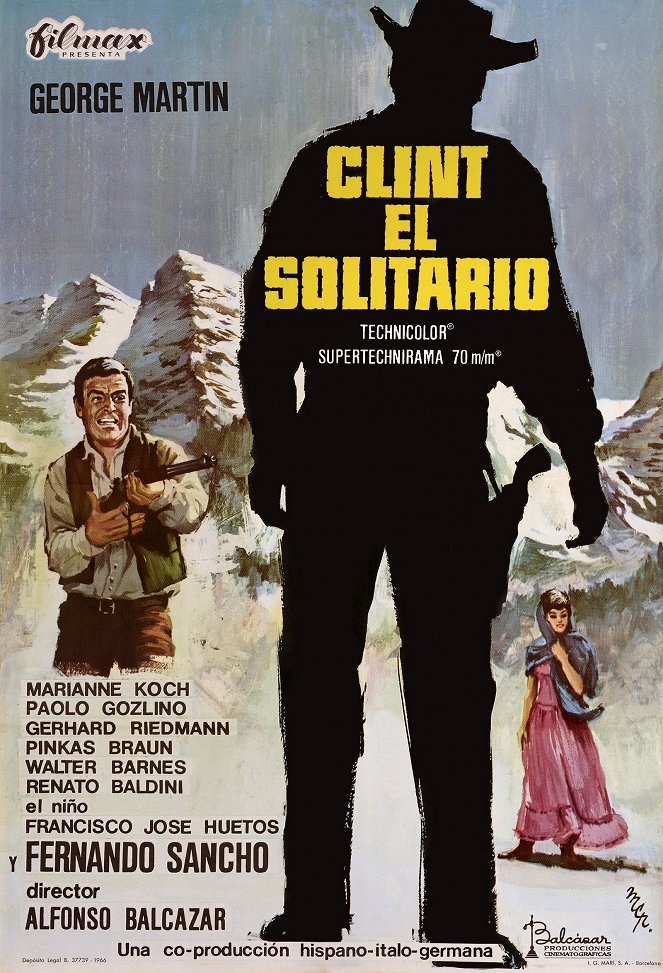 Clint el solitario - Posters