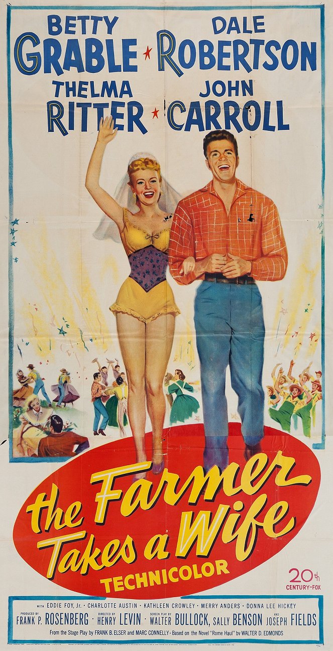 The Farmer Takes a Wife - Plakáty