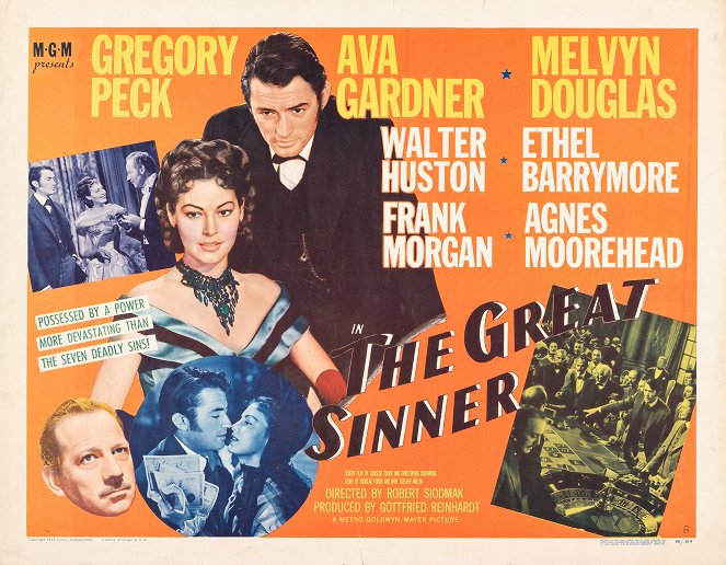 The Great Sinner - Plakáty