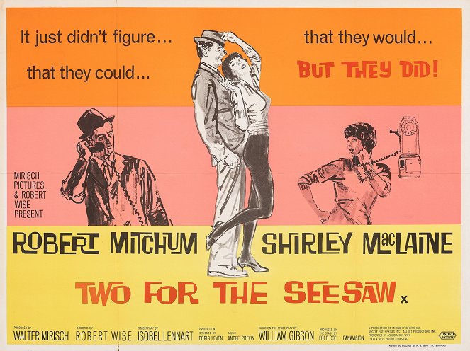 Two for the Seesaw - Posters