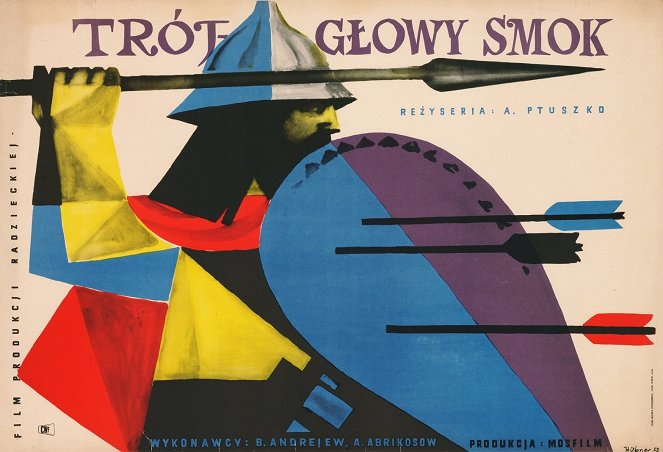 Trójgłowy smok - Plakaty