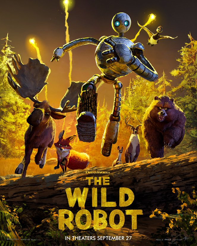 Le Robot Sauvage - Affiches