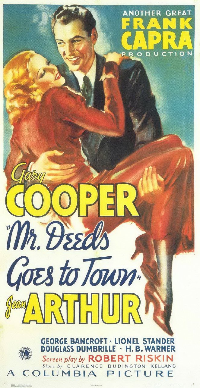 Mr. Deeds Goes to Town - Posters