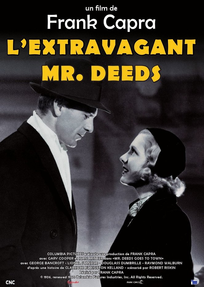 L'Extravagant Mr. Deeds - Affiches