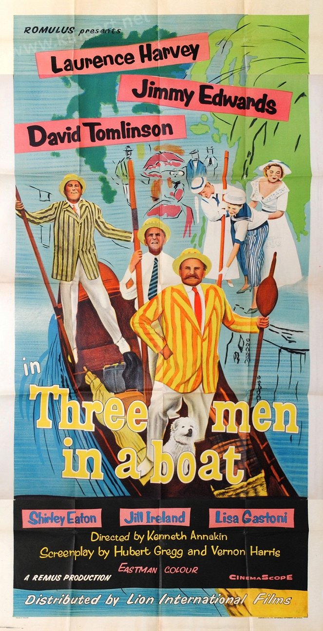 Three Men in a Boat - Plakátok