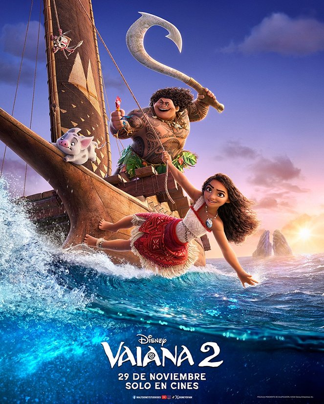 Vaiana 2 - Carteles