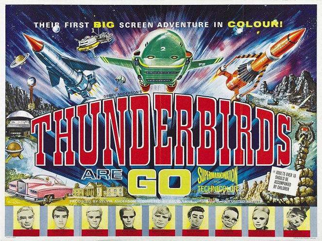 Thunderbirds zasahují - Plakáty