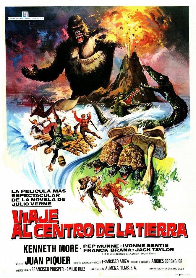 Voyage au centre de la Terre - Affiches