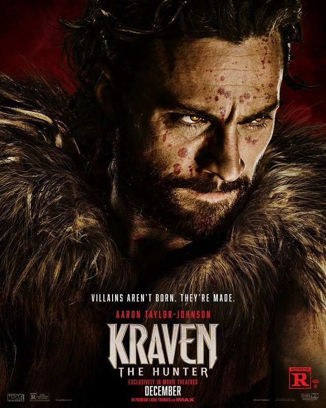 Kraven, a vadász - Plakátok