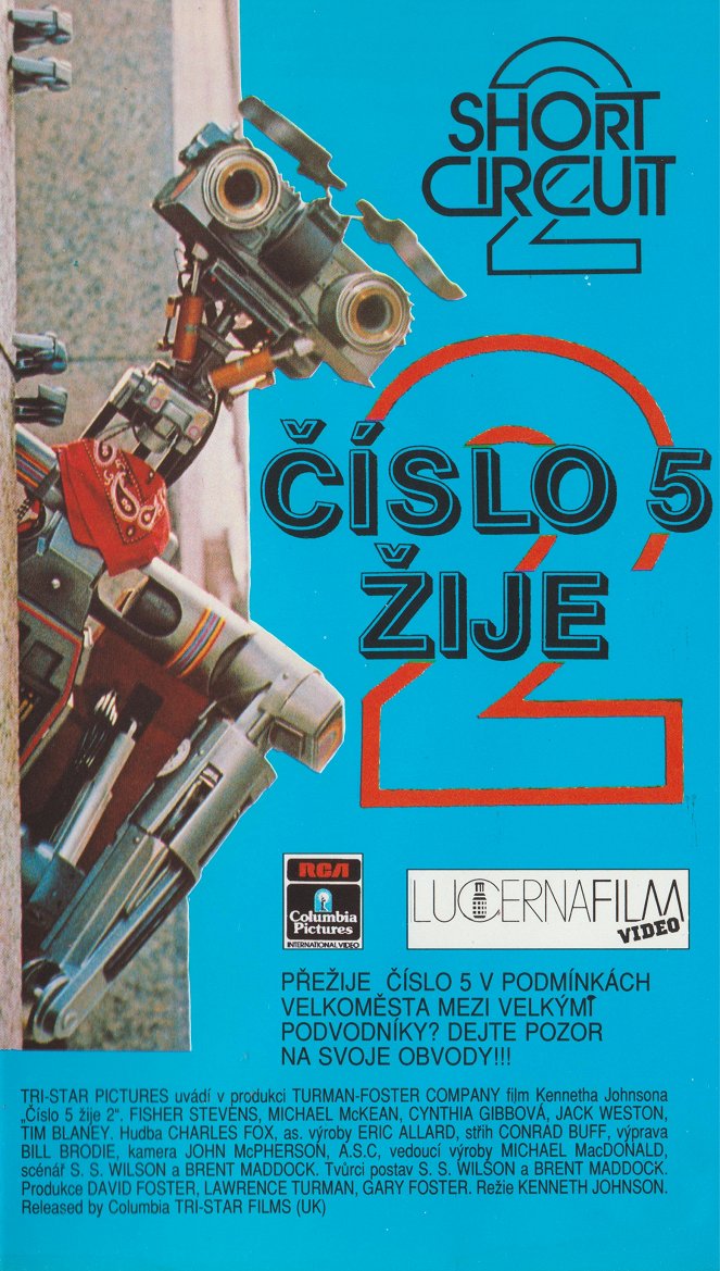 Číslo 5 žije 2 - Plakáty