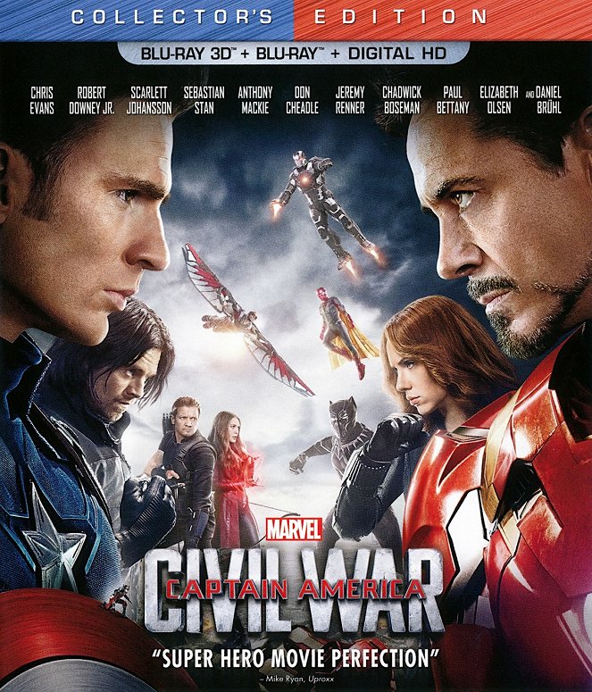 Captain America: Civil War - Julisteet