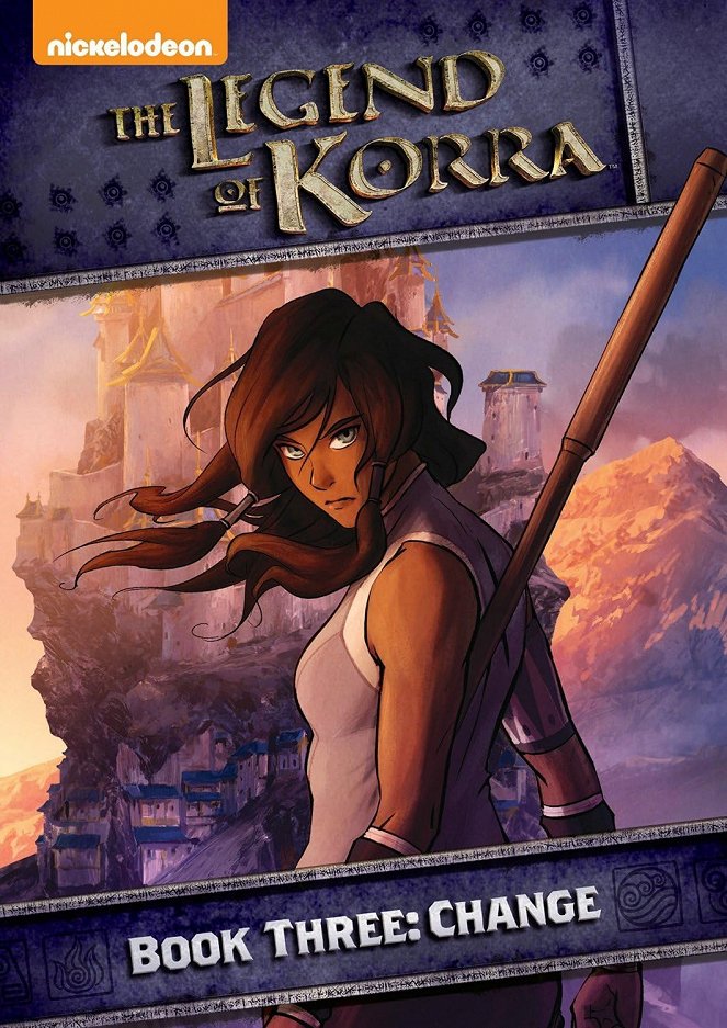 A Lenda de Korra - A Lenda de Korra - Livro 3: Mudança - Cartazes