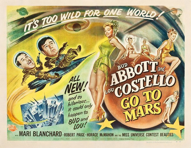 Abbott and Costello Go to Mars - Plagáty