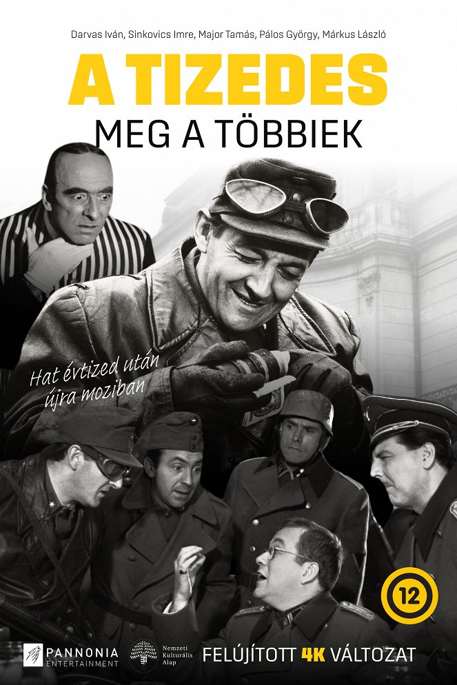 A tizedes meg a többiek - Affiches