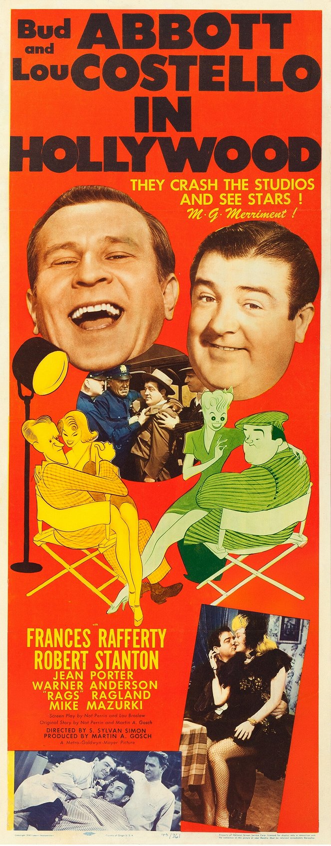 Abbott and Costello in Hollywood - Posters