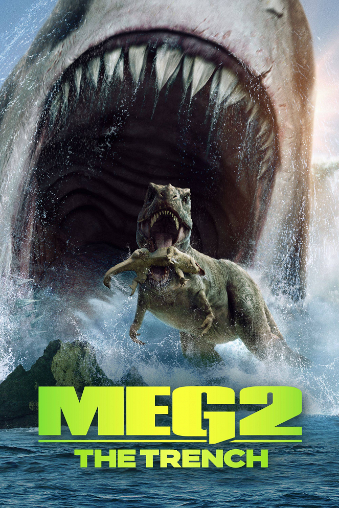 Meg 2: O Regresso do Tubarão Gigante - Cartazes