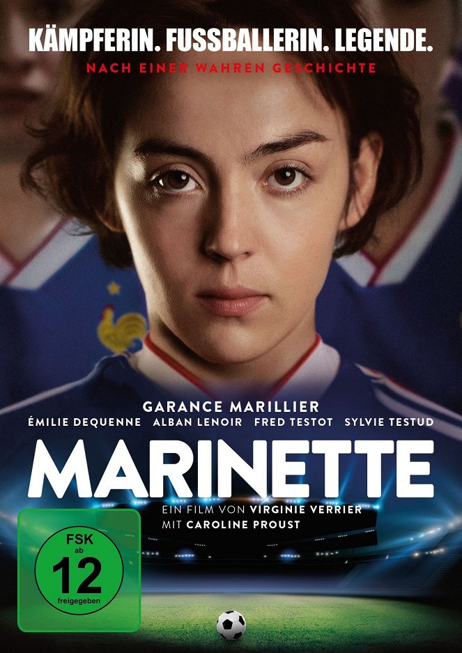 Marinette - Kämpferin. Fußballerin. Legende. - Plakate