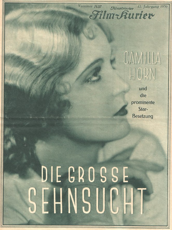 Die Große Sehnsucht - Posters