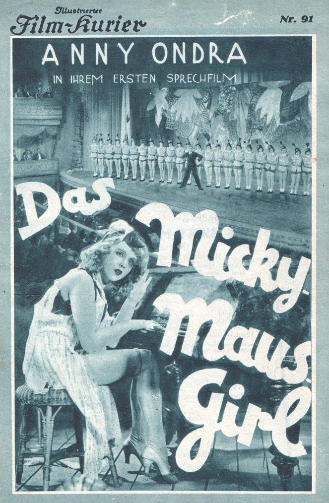 Das Micky Maus Girl - Plakate